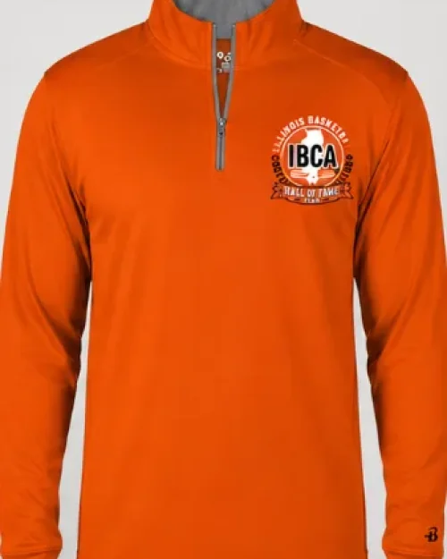 Badger 14 zip_orange